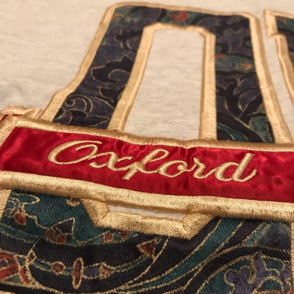 Vtg Oxford University T shirt Screen Stars sstitch - Picture 5 of 7